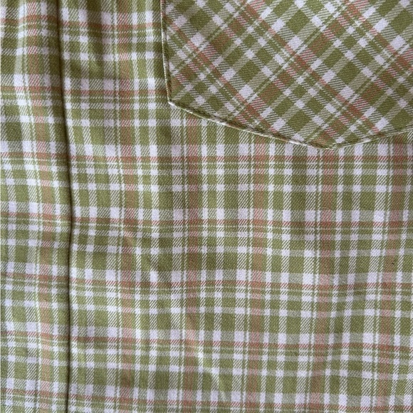 5/$25 Urban Outfitters wrap around plaid mini skirt size medium - Picture 6 of 8